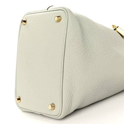 Hermes Taurillon Clemence Picotin Lock 18 Gris Neve 10 of 10