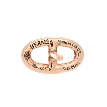 Hermes 18K Rose Gold TPM Farandole Stud Earrings 4 of 5