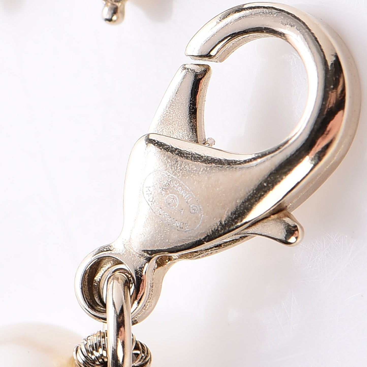 Pearl Gripoix CC Bracelet Gold