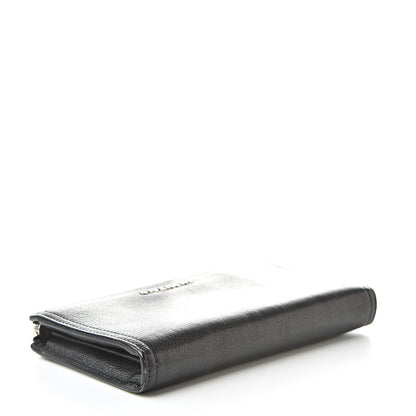 Givenchy Sugar Goatskin Pandora Half Zip Long Wallet Black 4 of 15