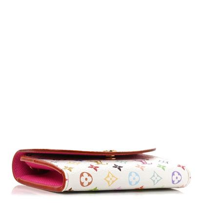 Louis Vuitton LV X TM Monogram Multicolor Rosalie Coin Purse White Kawaii Pink 4 of 6