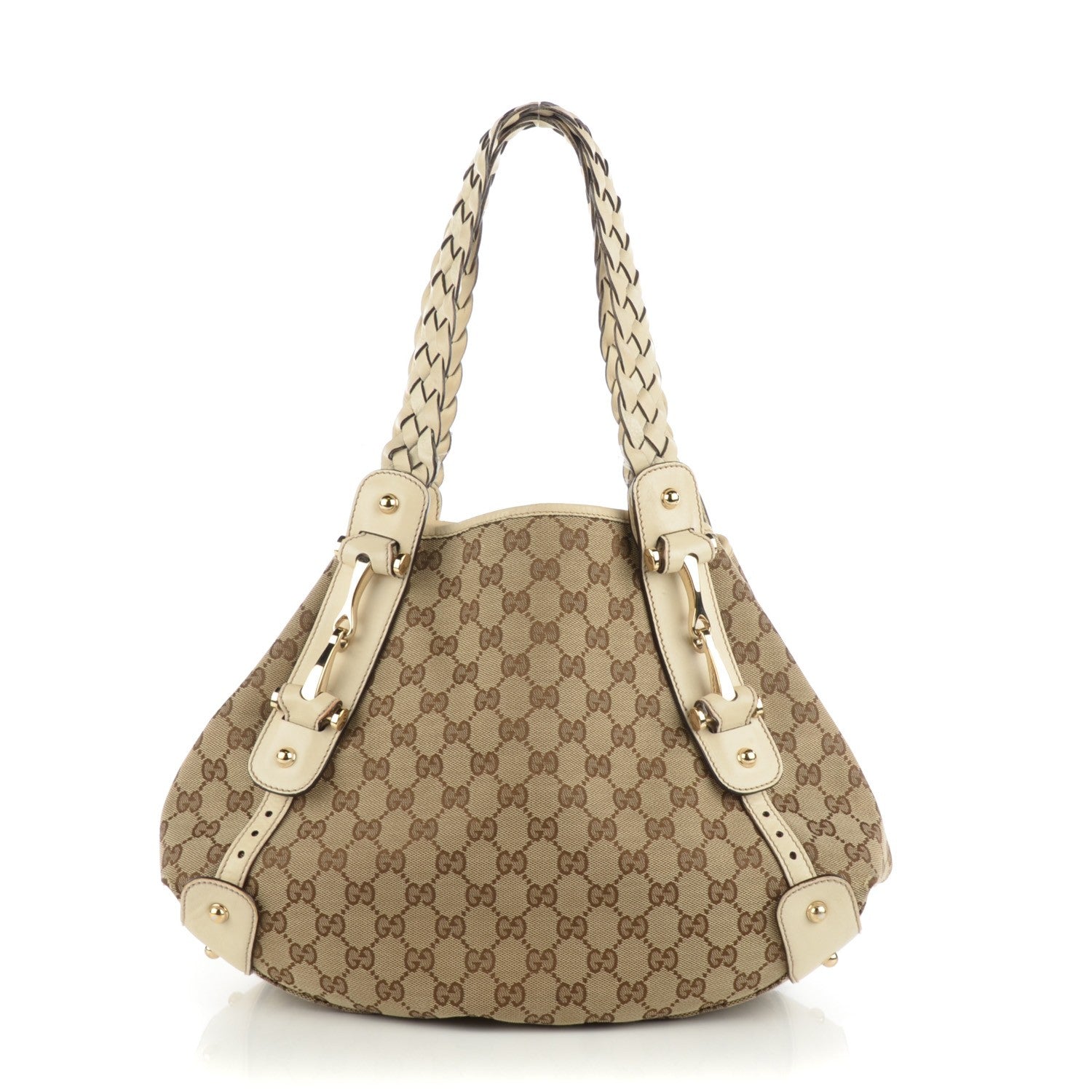 Gucci Monogram Small Pelham Shoulder Bag Off White 1 of 14