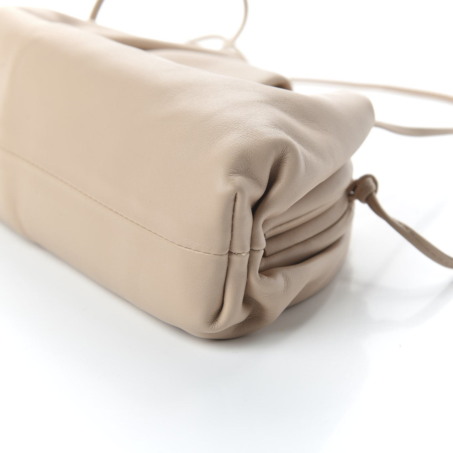 Butter Calfskin The Mini Pouch Almond