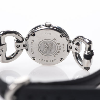 Burberry Stainless Steel Calfskin 23mm BU5404 Quartz Watch Black 4 of 7