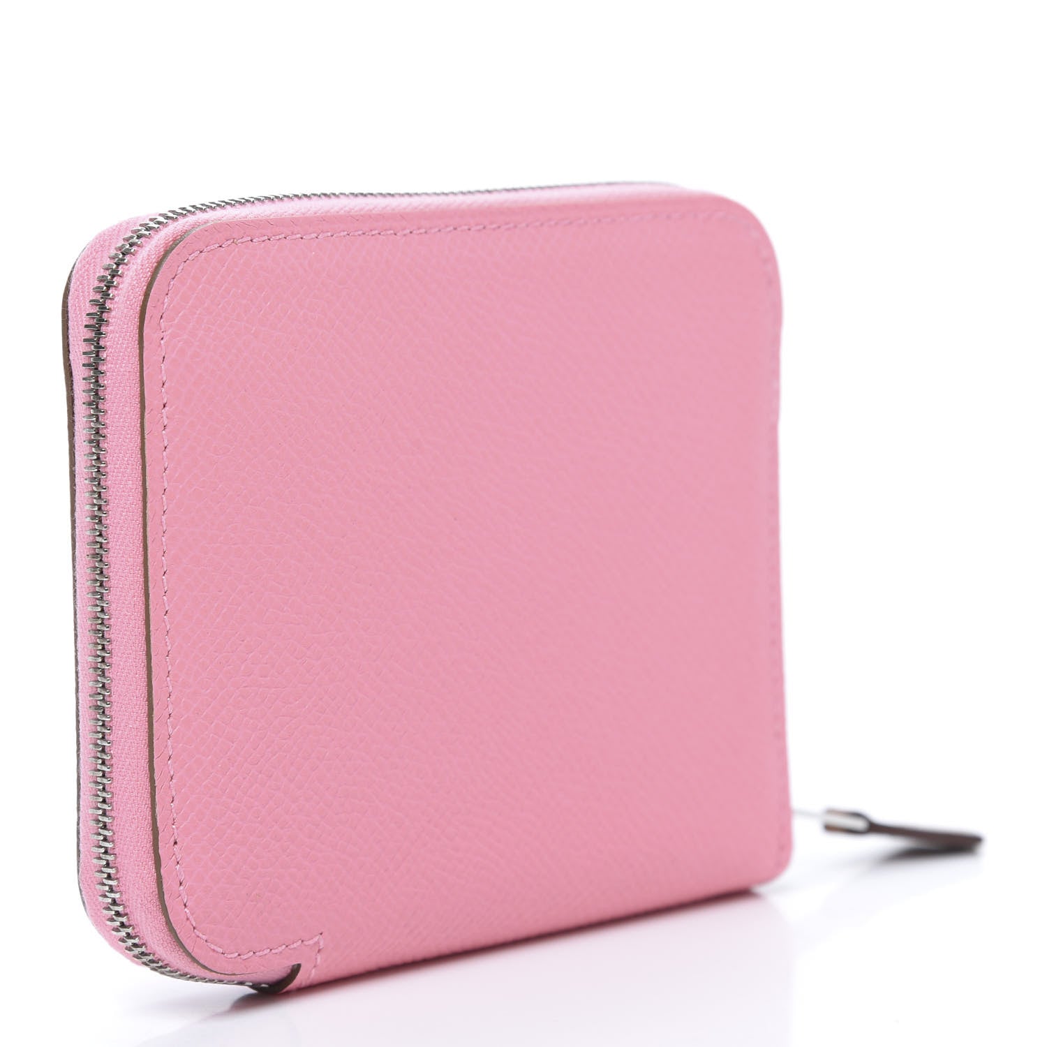 Hermes Epsom Silk'in Compact Wallet Rose Confetti 3 of 8