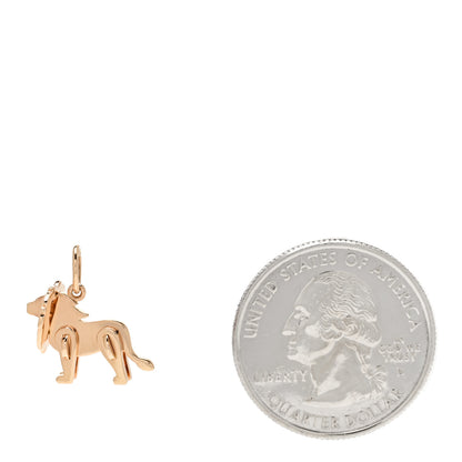 Tiffany 18K Rose Gold Save The Wild Lion Charm 2 of 6