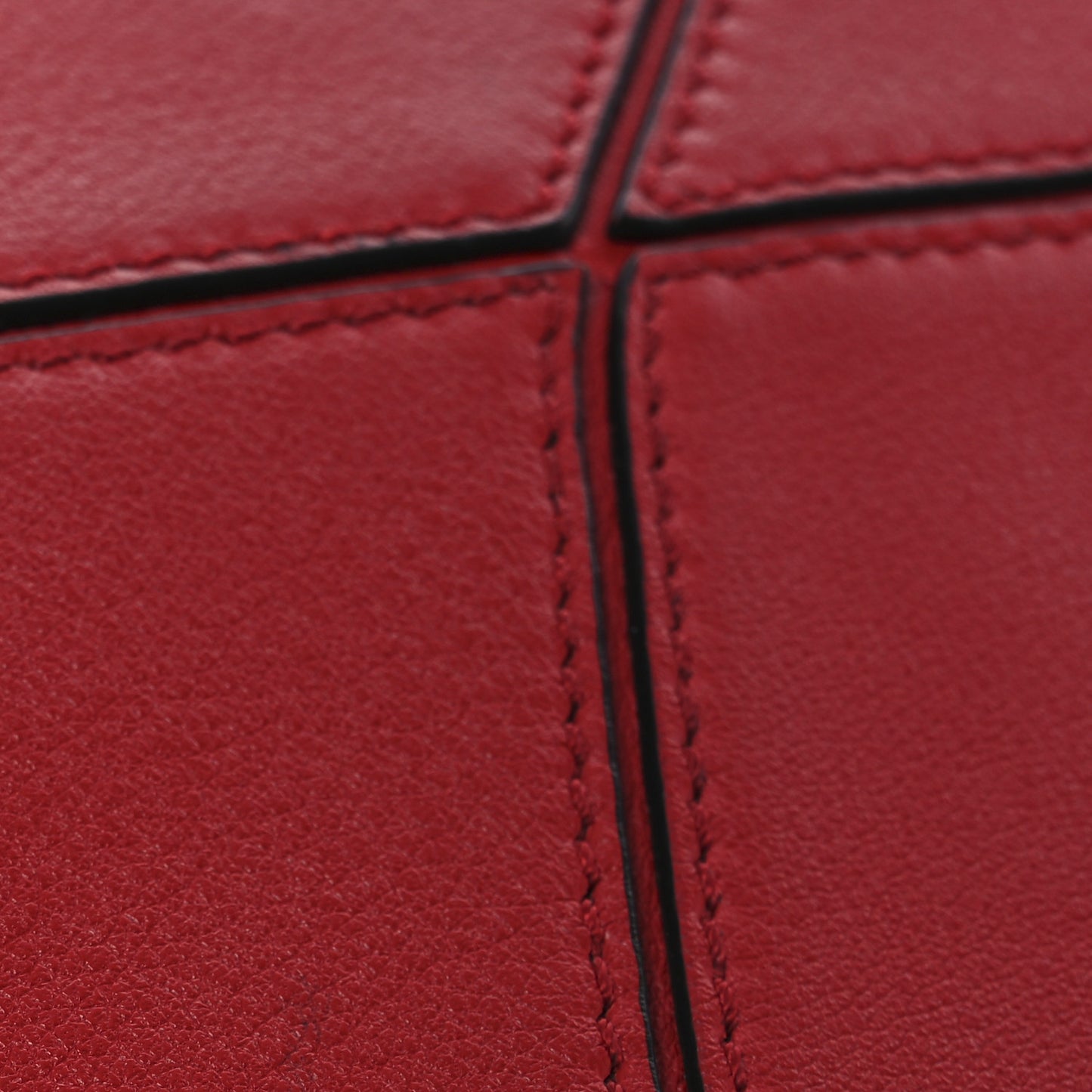 Calfskin Mini Puzzle Bag Pomodoro