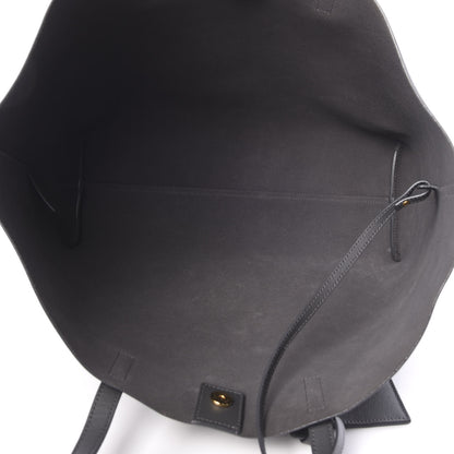 Saint Laurent Calfskin Large Shopping Tote Dark Grey 5 of 12