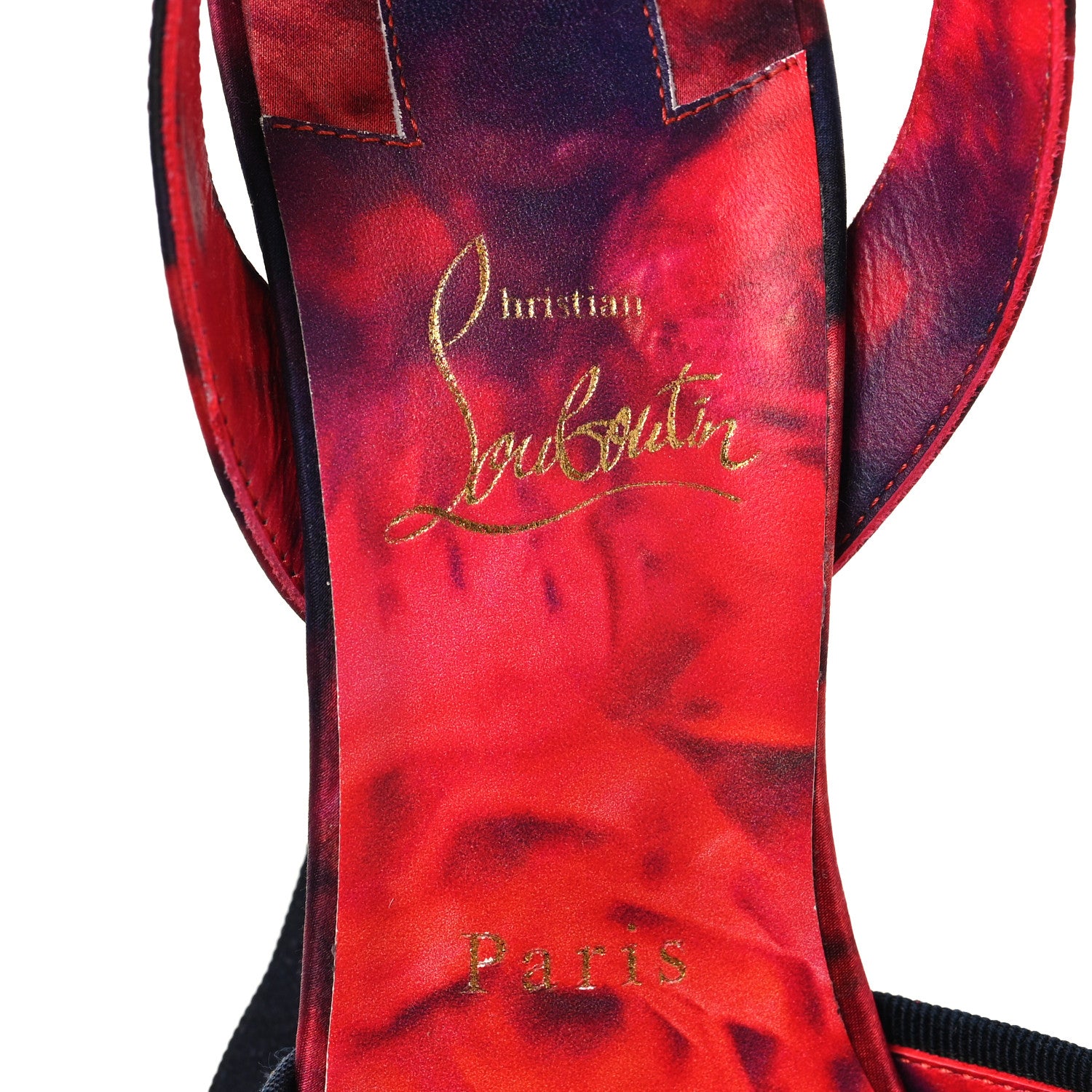 Christian Louboutin Crepe Satin Roses Cassia Lace Up 160 Pumps 40 Multicolor 8 of 8