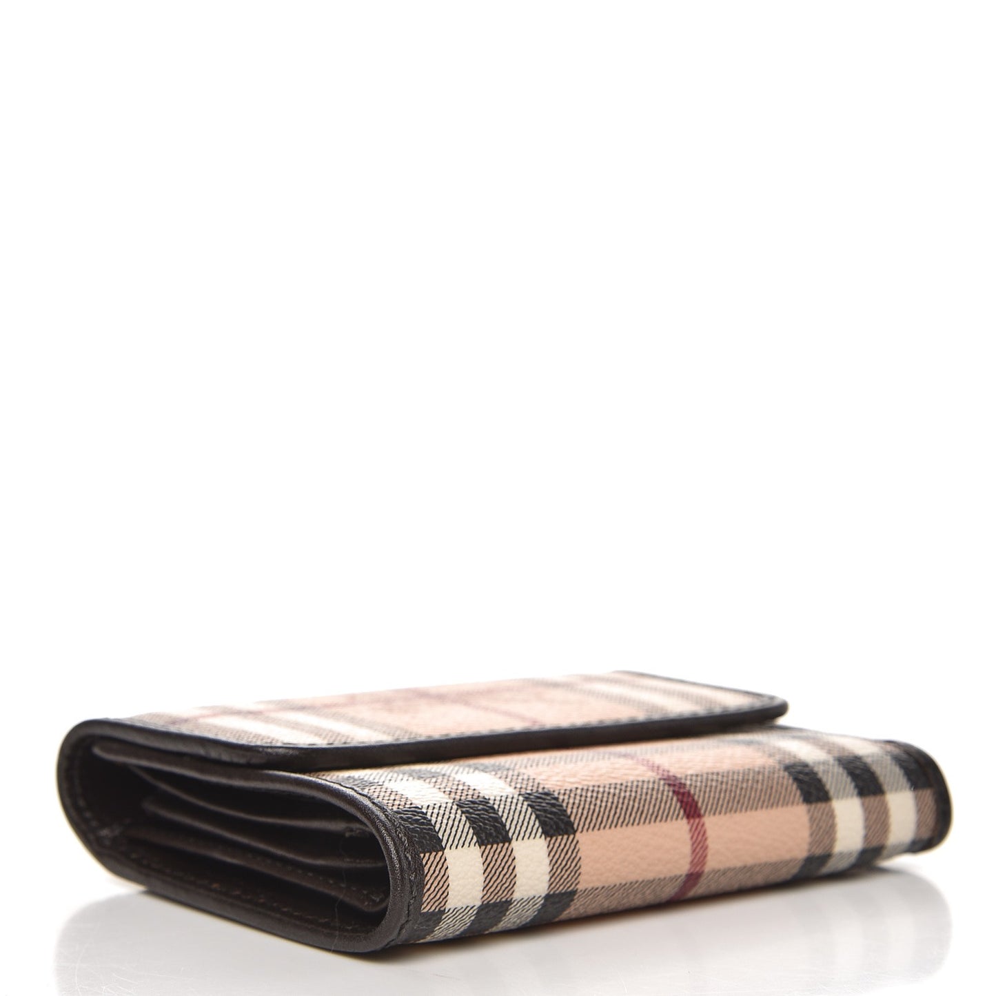 Haymarket Check Medium Bellfield ID Wallet Chocolate