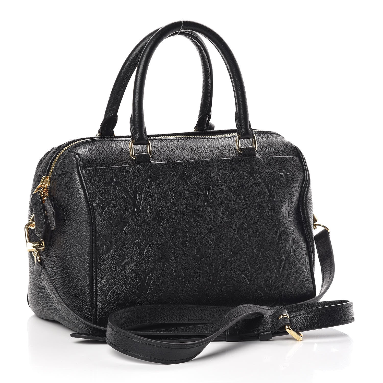 Louis Vuitton Empreinte Speedy Bandouliere 25 NM Black 3 of 9
