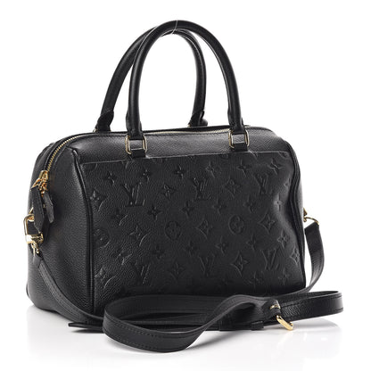 Louis Vuitton Empreinte Speedy Bandouliere 25 NM Black 3 of 9