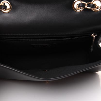 Chanel Lambskin Chevron Quilted Flap Black 5 of 21