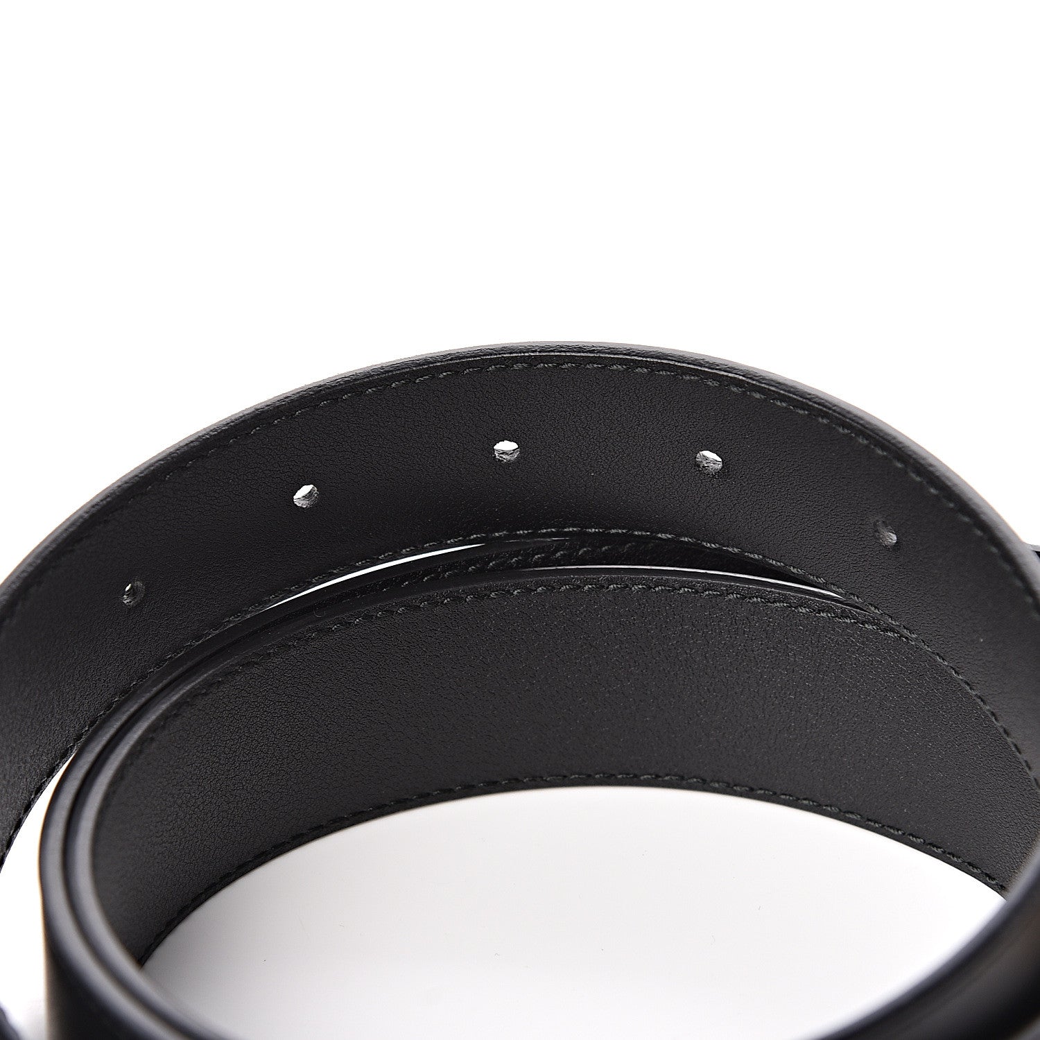 Gucci Calfskin Double G 30mm Belt 90 36 Black 5 of 6