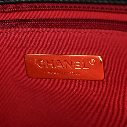Chanel Lambskin Quilted Chanel 19 Shopping Bag Black 6 of 10