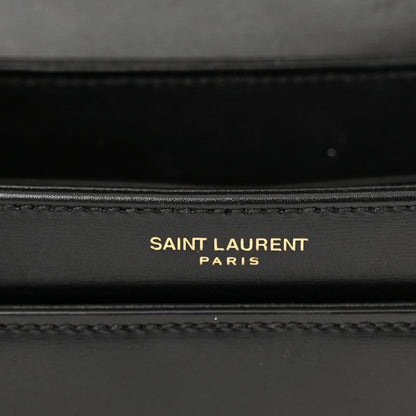 Saint Laurent Smooth Calfskin Small Solferino Satchel Black 6 of 10