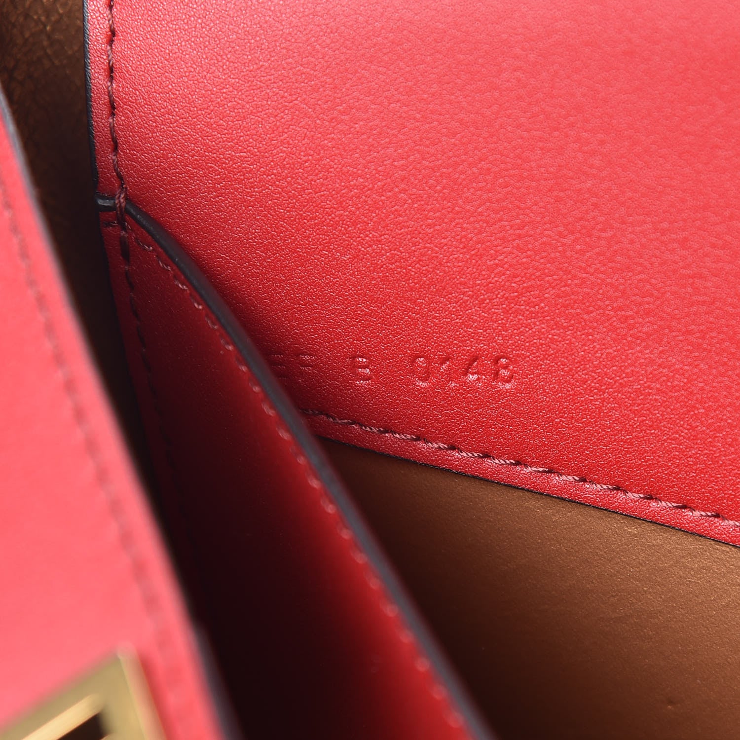 Givenchy Calfskin Medium GV Shopper Tote Dark Red 7 of 15