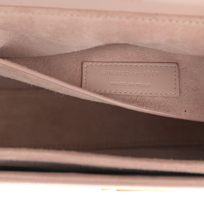 Saint Laurent Smooth Calfskin Suede Medium Bellechasse Bag Marble Pink 8 of 13