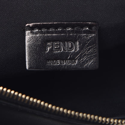 Fendi Vitello Century Opaco F is Fendi Bi-Color Triplette Pouch Set Black 7 of 10