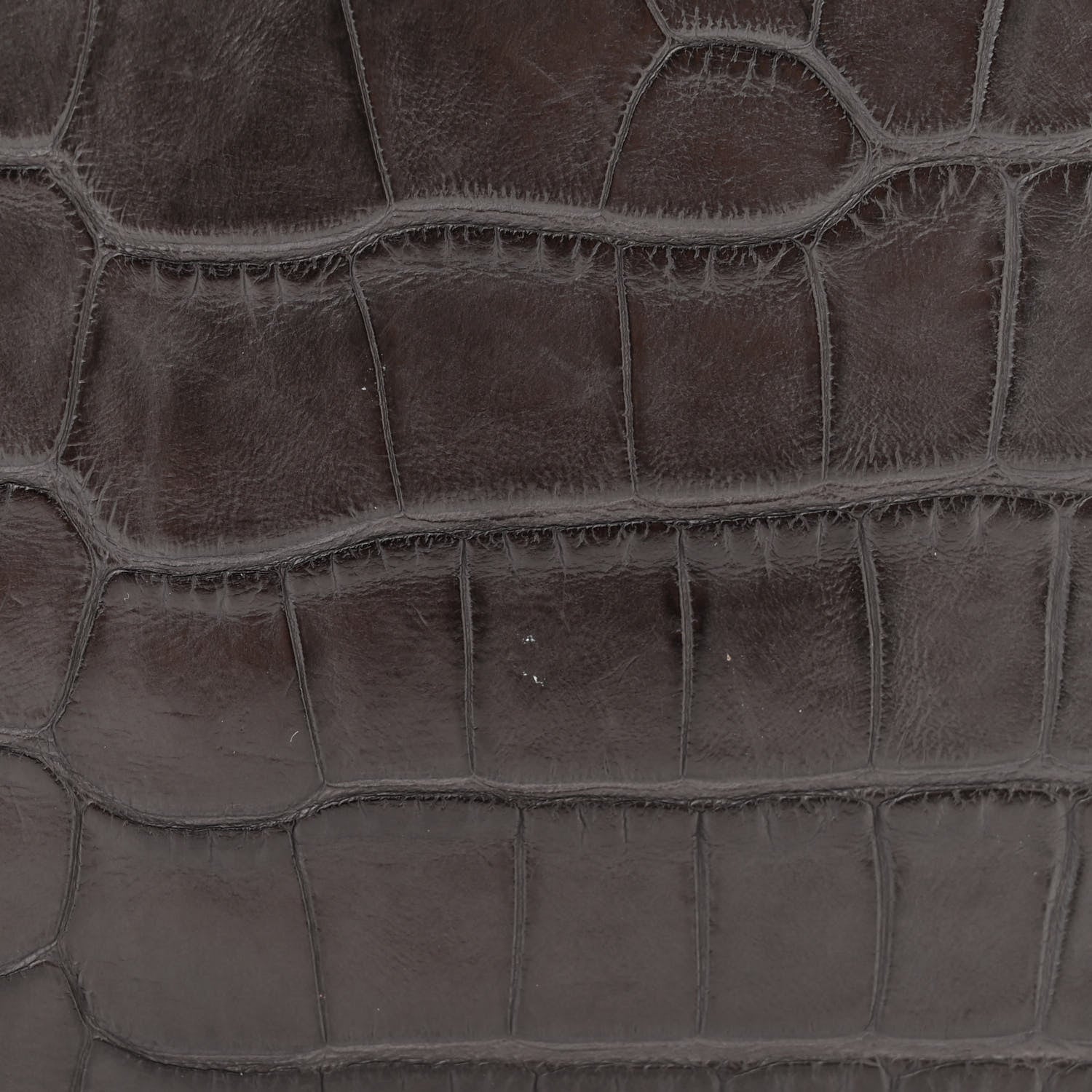 Hermes Matte Alligator Mini Sac Roulis Graphite 13 of 14