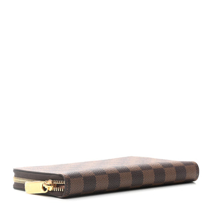 Louis Vuitton Damier Ebene Zippy Wallet Rose Ballerine 4 of 6