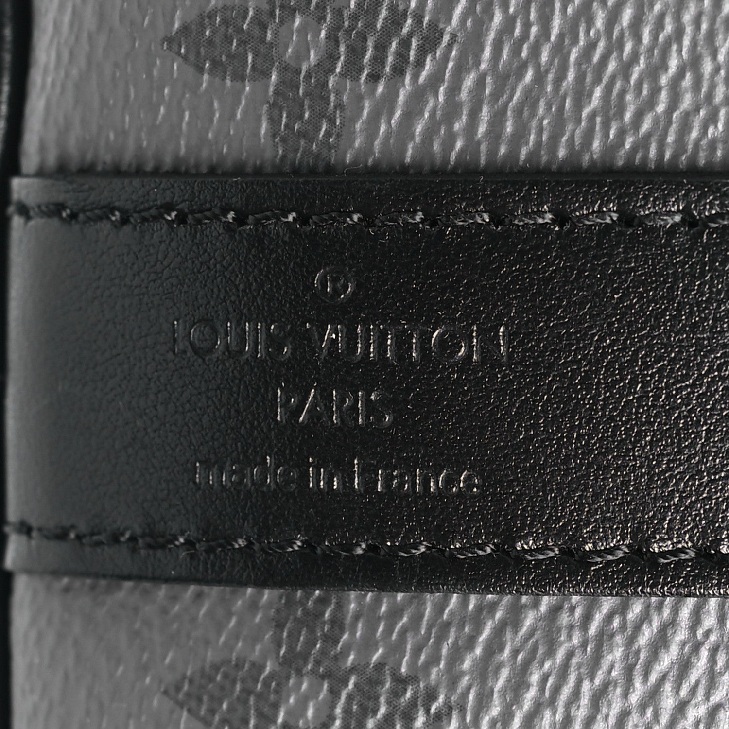 Louis Vuitton Monogram Eclipse Reverse Keepall Bandouliere 35 6 of 9