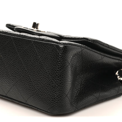 Chanel Caviar Quilted Mini Square Flap Black 10 of 10