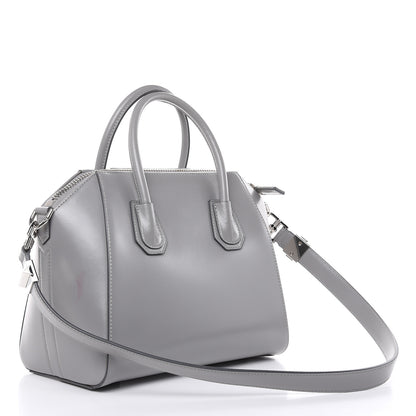 Givenchy Shiny Lord Calfskin Small Antigona Pearl Grey 5 of 17