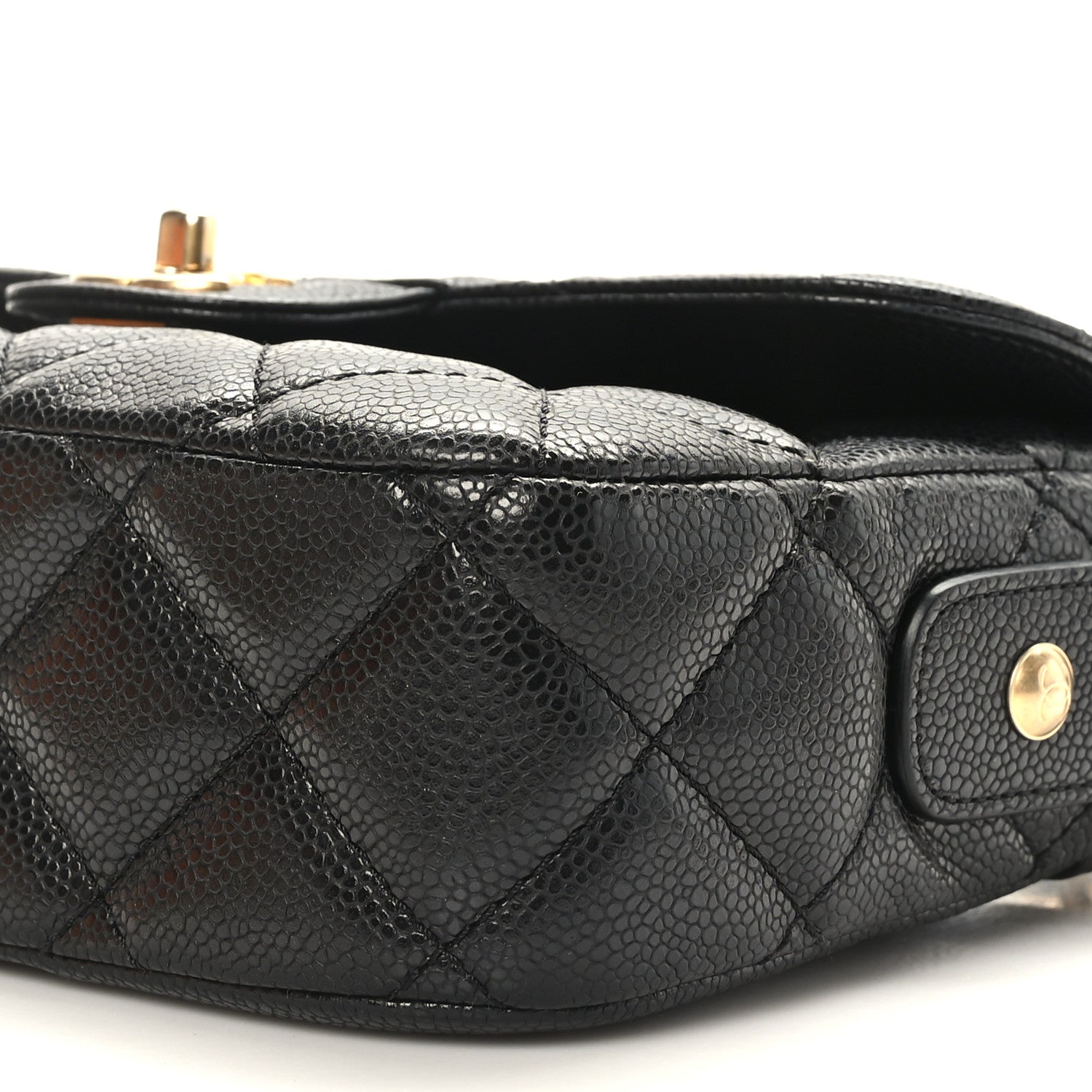 Chanel Caviar Quilted Small Chain Flap Black 9 of 9