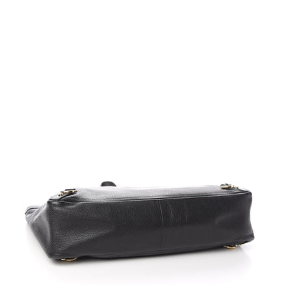 Gucci Calfskin Large Abbey Tote Black 4 of 11