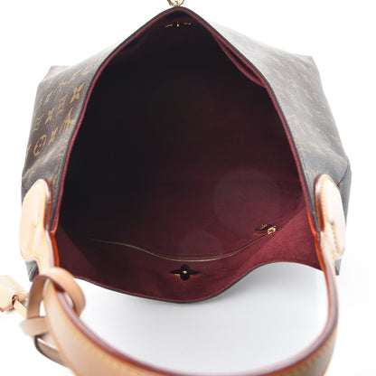 Louis Vuitton Monogram Flower Hobo Beige 5 of 8