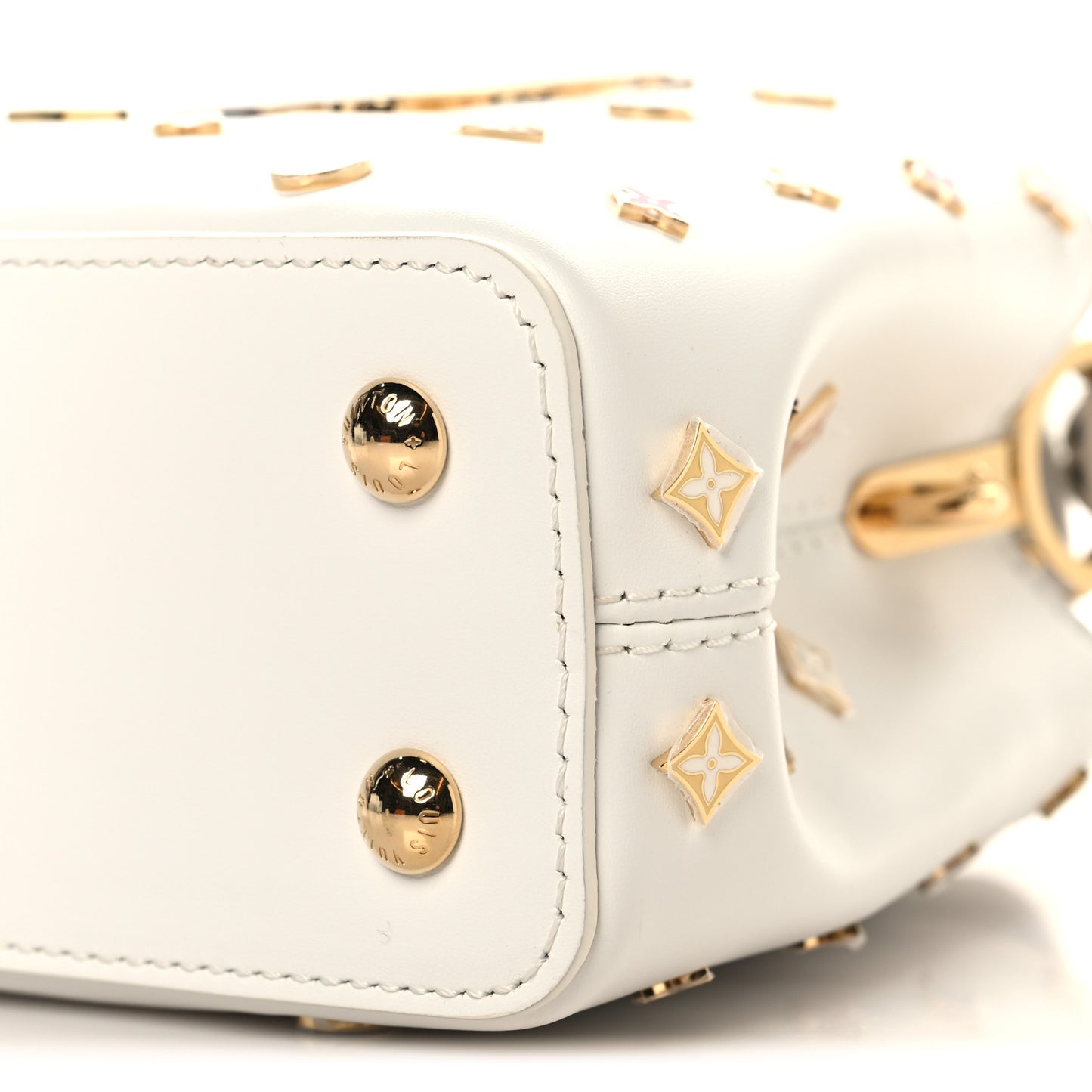 LV X TM Cowhide Mini Capucines Multicolor