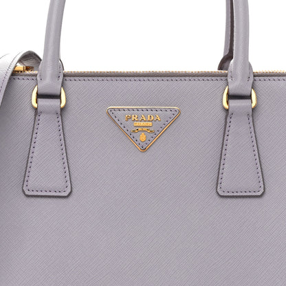 Prada Saffiano Small Galleria Double Zip Tote Glicine 7 of 10