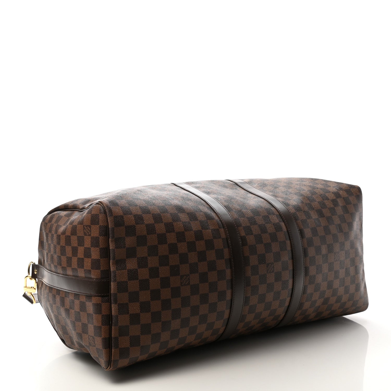 Louis Vuitton Damier Ebene Keepall Bandouliere 55 3 of 9