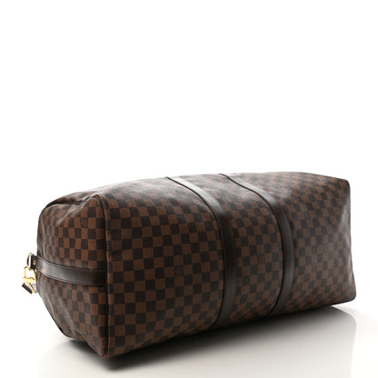 Louis Vuitton Damier Ebene Keepall Bandouliere 55 3 of 9