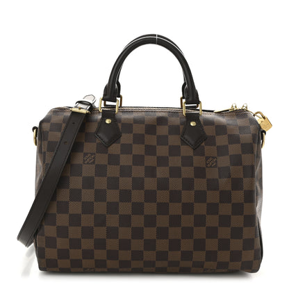 Louis Vuitton Damier Ebene Speedy Bandouliere 30 1 of 9