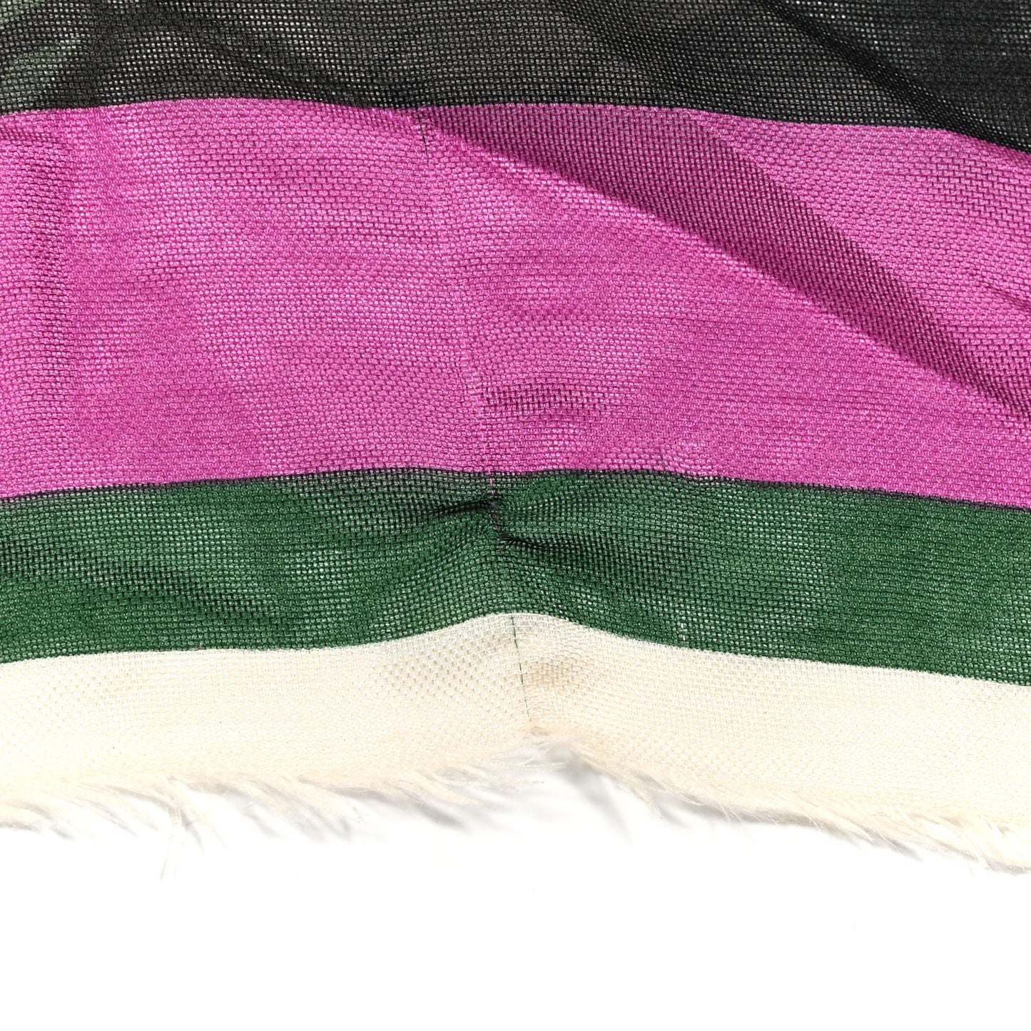 Silk Wool Fringe Monster Scarf