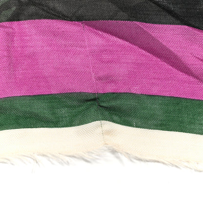 Fendi Silk Wool Fringe Monster Scarf 6 of 6
