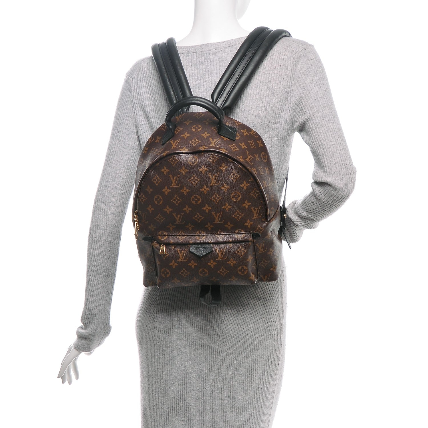 Louis Vuitton Monogram Palm Springs Backpack MM 2 of 5
