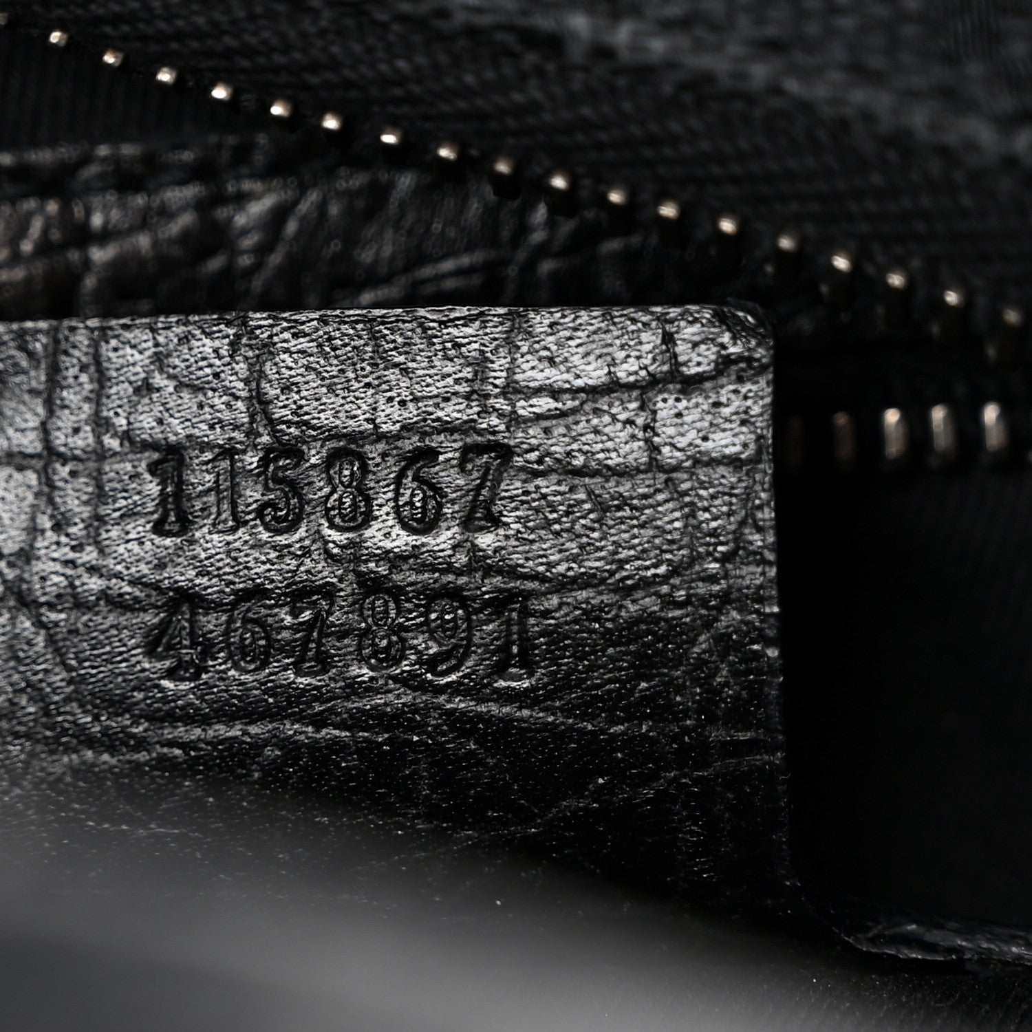 Gucci Monogram Medium Horsebit Chain Hobo Black 7 of 10