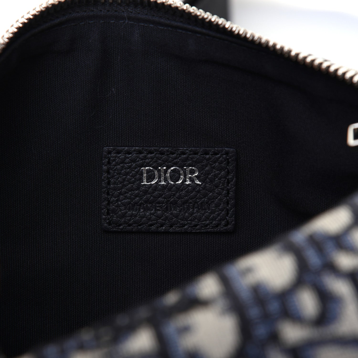 Christian Dior Oblique Roller Messenger Bag Blue 8 of 16