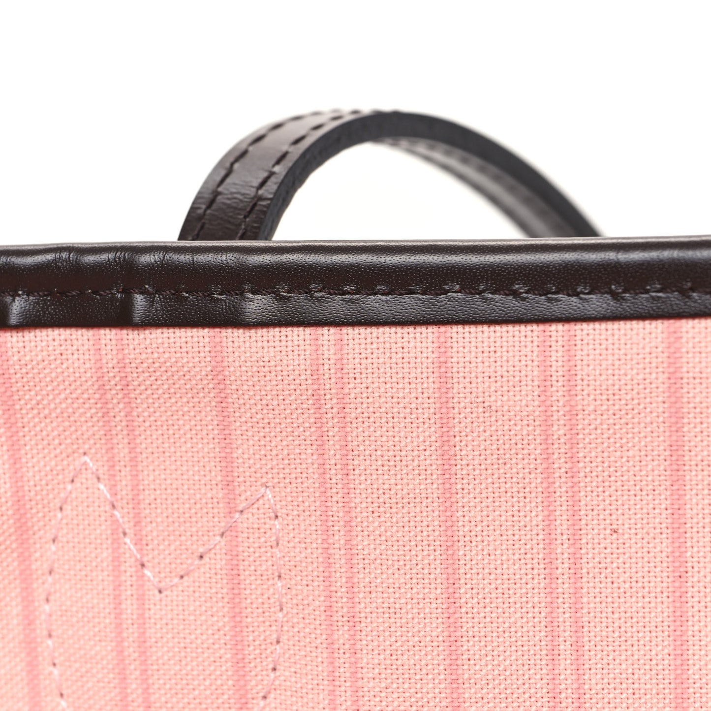 Damier Ebene Neo Neverfull MM Rose Ballerine