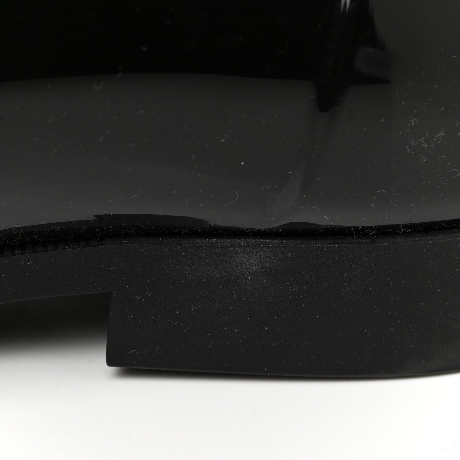 Louis Vuitton Rubber Embossed Monogram Drops High Rain Boots 37 Black 17 of 17