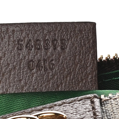 Gucci Soft GG Supreme Monogram Calfskin Medium Ophidia Cosmetic Case Beige Ebony New Acero 8 of 11