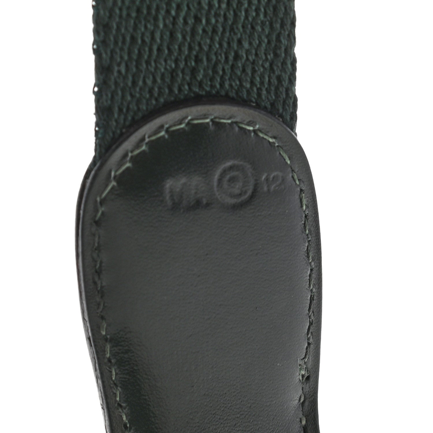 Hermes Toile Box Shoulder Strap Vert Fonce 4 of 5