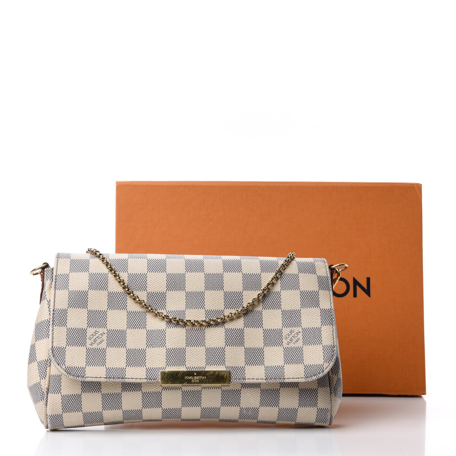 Louis Vuitton Damier Azur Favorite MM 17 of 17
