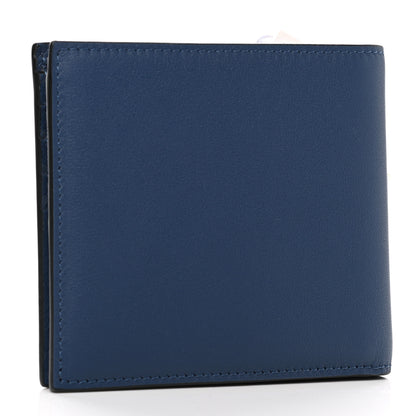 Valentino Garavani Calfskin VLogo Signature Wallet Indigo 3 of 7