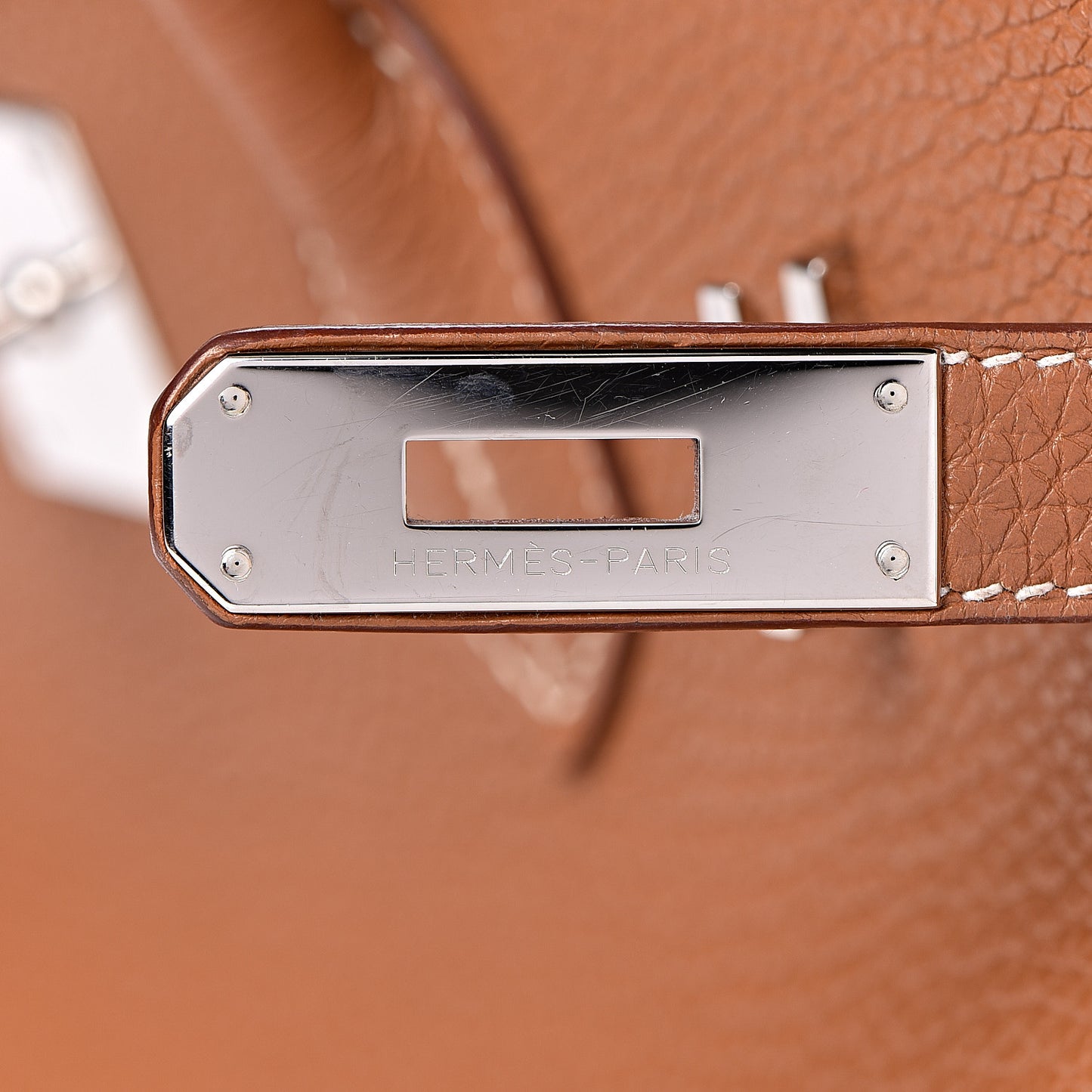 Taurillon Clemence Birkin 35 Gold