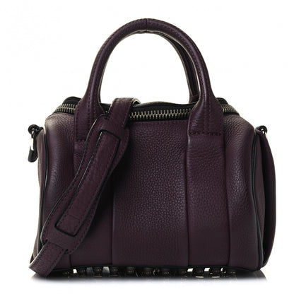 Alexander Wang Pebbled Calfskin Mini Rockie Matte Oxblood 1 of 4