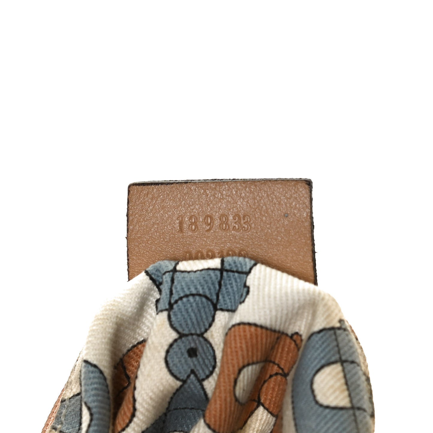 Guccissima Large D Gold Hobo Tan